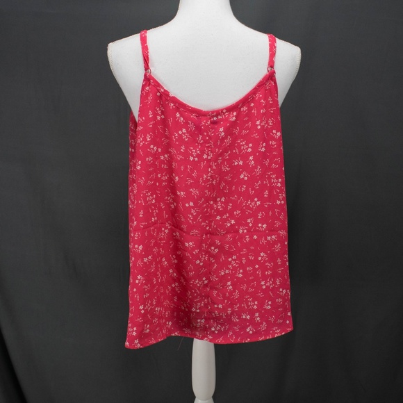 ➕Torrid Womens Pink Floral Swing Cami Sz 00 - Picture 2 of 4
